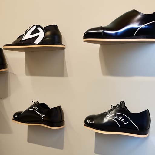 Wall Shoe Display