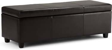 SimpliHome Storage Ottoman