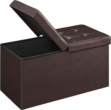 Songmics Folding Storage Ottoman