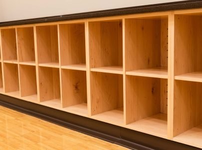 Decorative Cube Shoe Storage