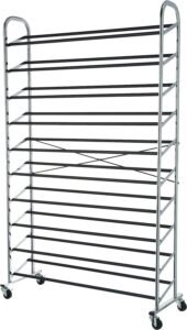 Amazon Basics 50 Pair Shoe Rack Organizer