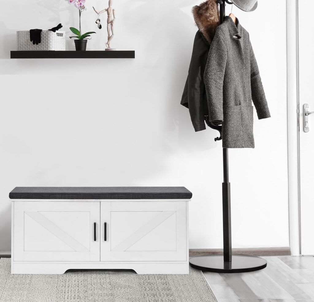 Homsho 2-Tier Storage Bench