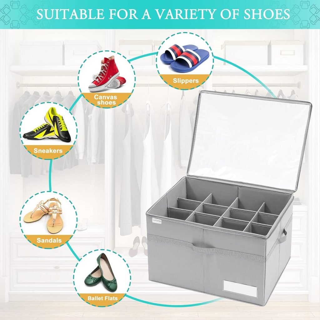 LUVHOMEE Shoe Organizer Uses