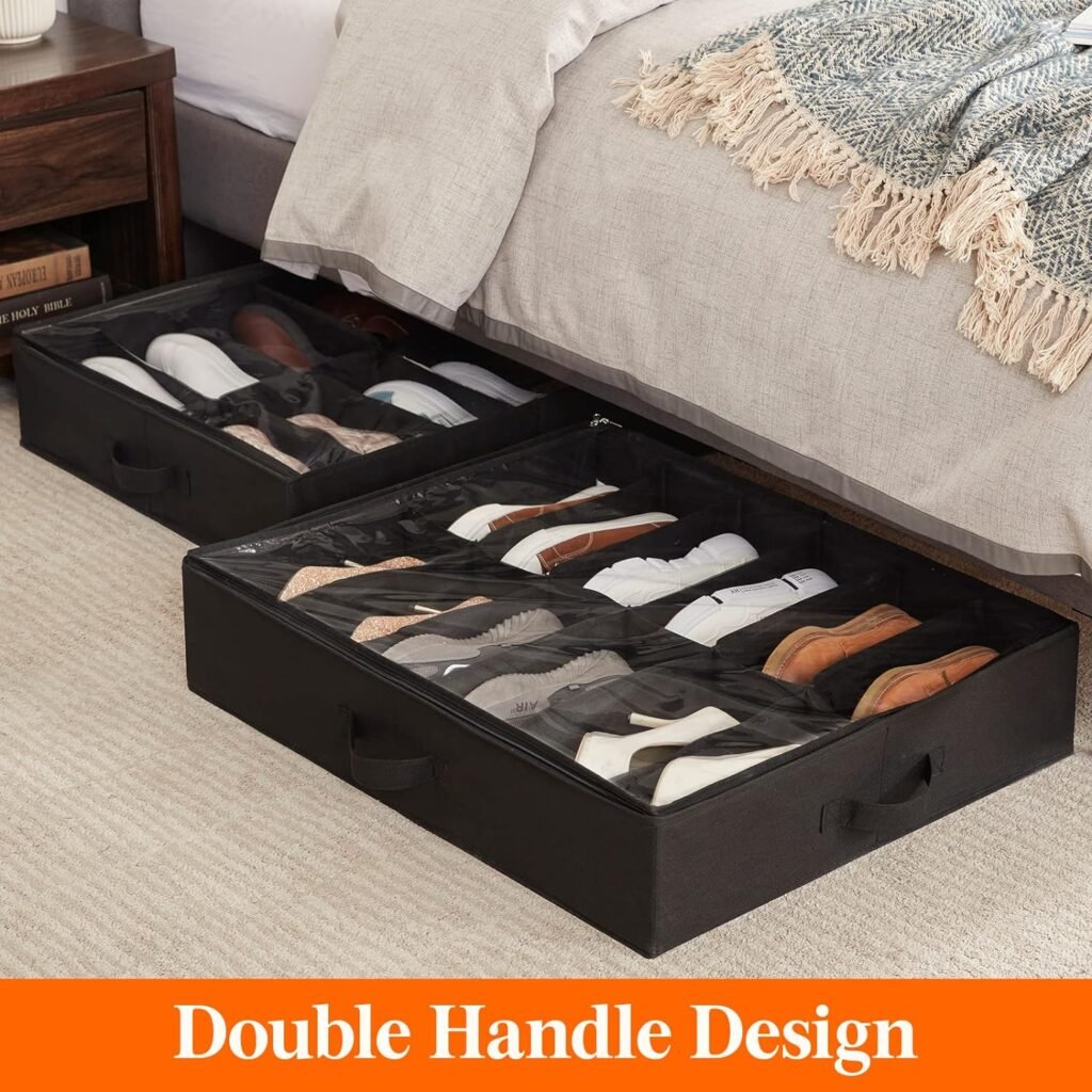 Lifewit Under-Bed Shoe Organizer