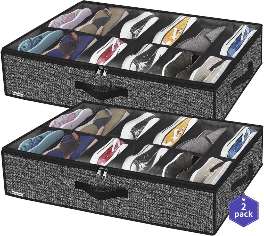 OnlyEasy Under Bed Shoe Storage Main