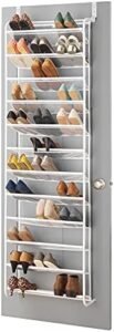 Whitmor 36 Pair Door Shoe Organizer