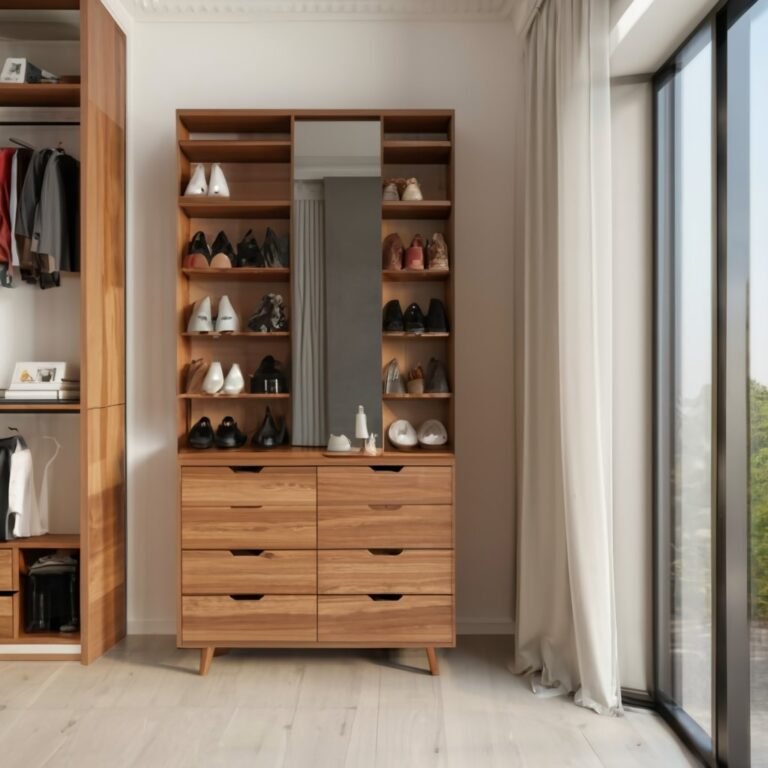 Shoe Cabinet within a Home Décor