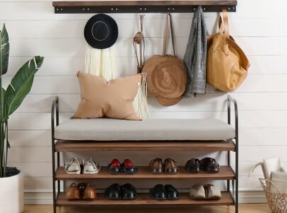 Shoe Rack with Storage Bench (Main)